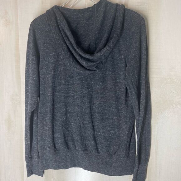 Nike gray vintage Just do it zipup jacket and capri joggers jacket/med, pants/sm - Picture 6 of 16